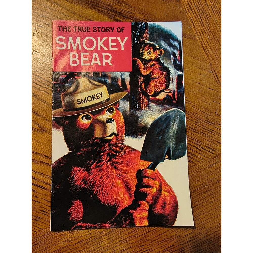 Vintage 1964 The True Story Of Smokey Bear Promo Comic Book